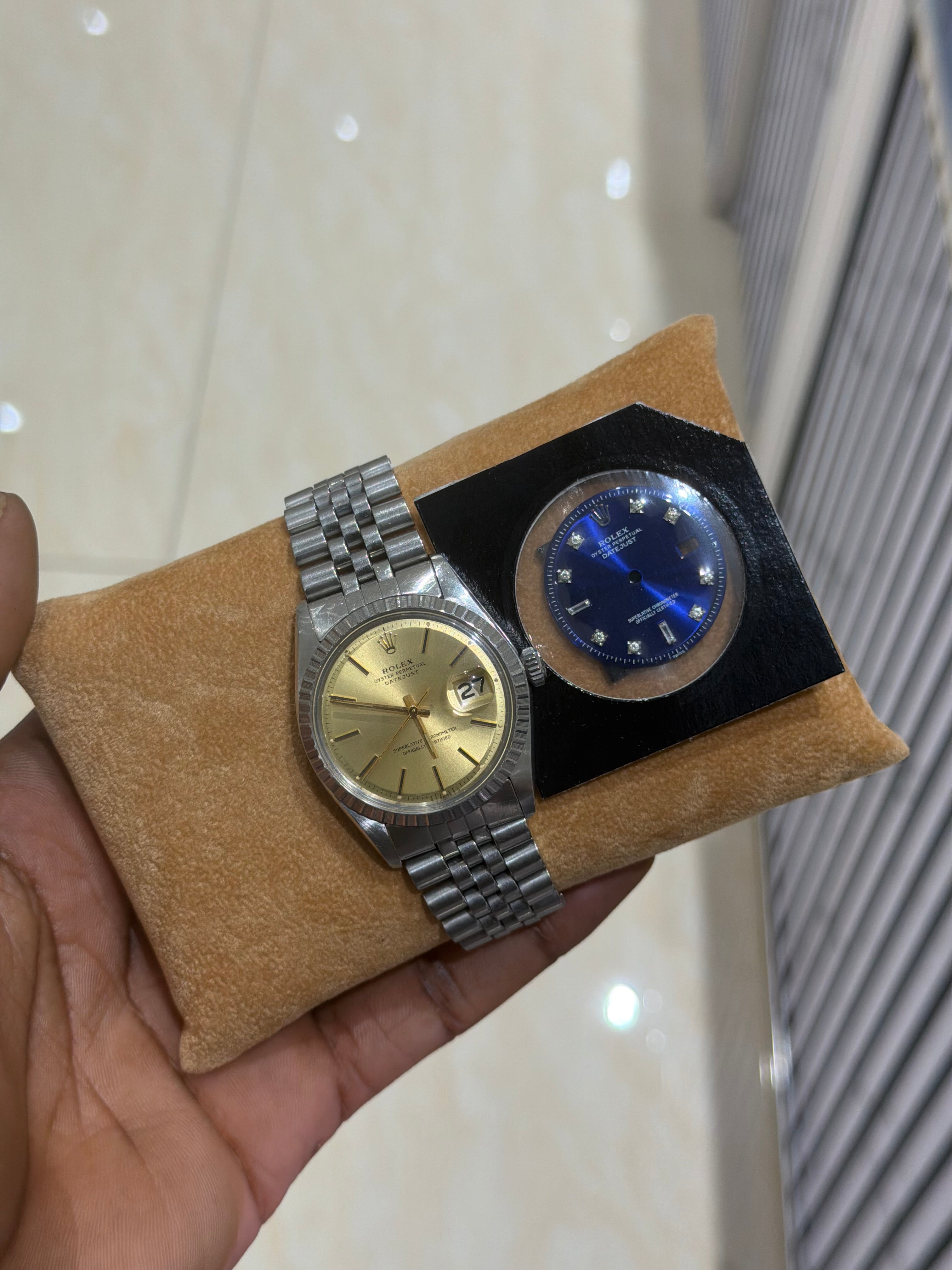 36mm stainless steel Rolex Datejust