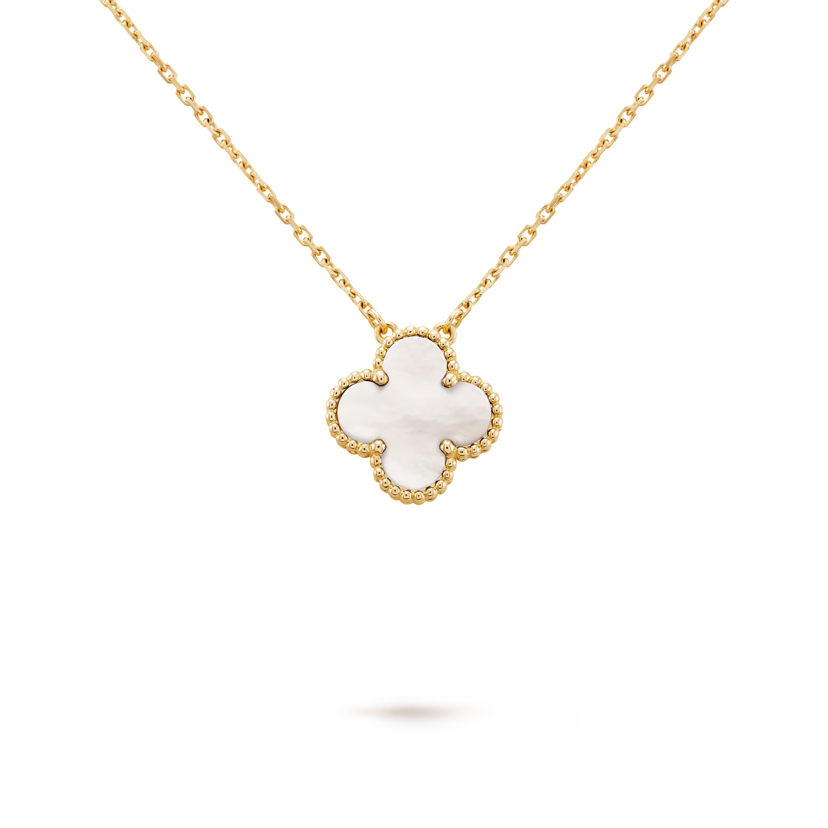 One Motif Mother Of Pearl Alhambra necklace (18k)